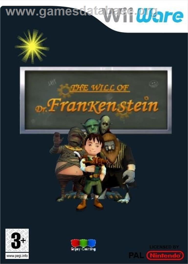Will Of Dr. Frankenstein, The - Nintendo Wii - Artwork - Box